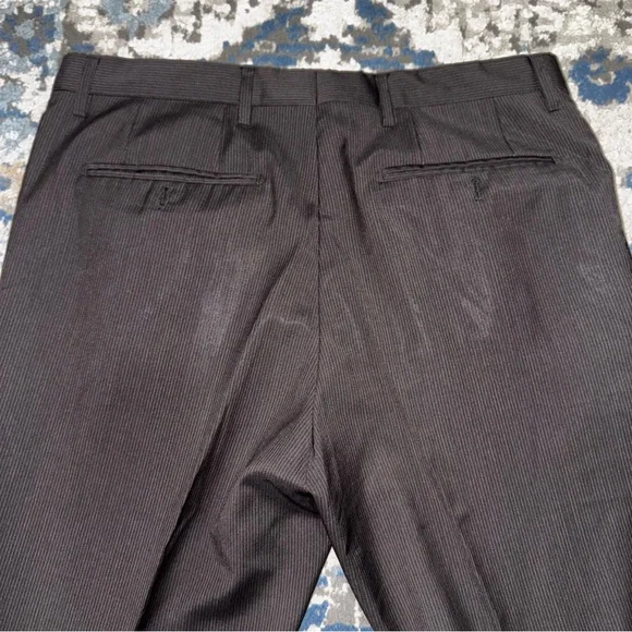 Burberry Men's Black Dress Pants
